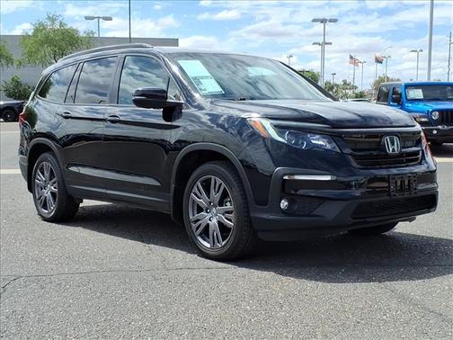 Black 2022 Honda Pilot Sport