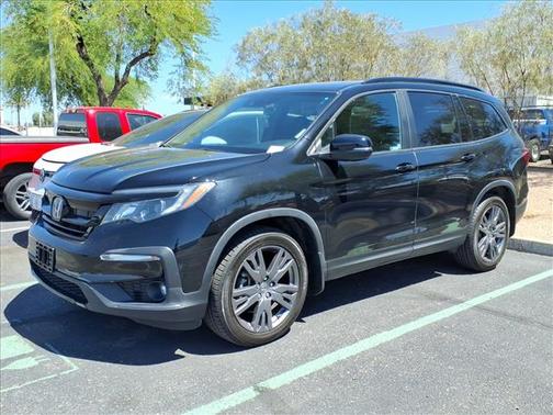 Black 2022 Honda Pilot Sport