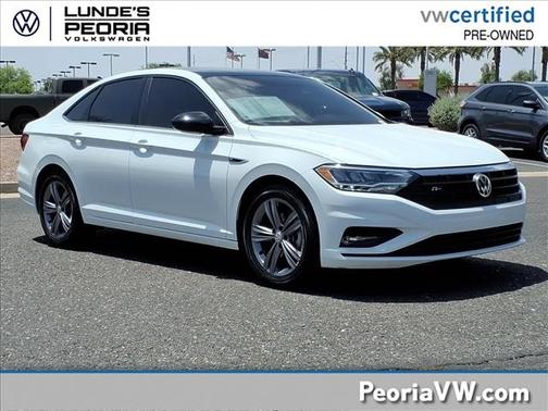 White 2021 Volkswagen Jetta 1.4T R-Line