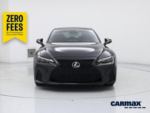 Black 2022 Lexus IS 350 F-Sport