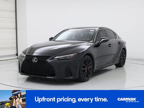 Black 2022 Lexus IS 350 F-Sport