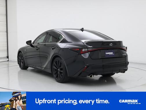 Black 2022 Lexus IS 350 F-Sport