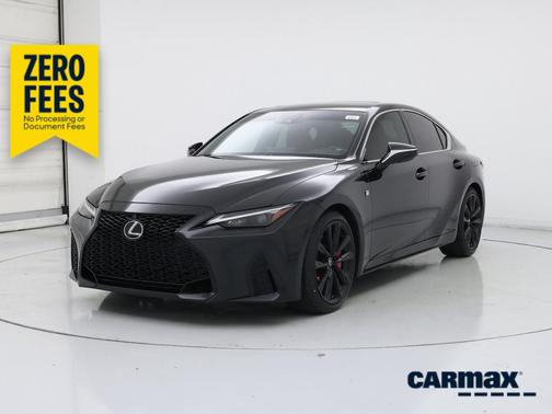 Black 2022 Lexus IS 350 F-Sport