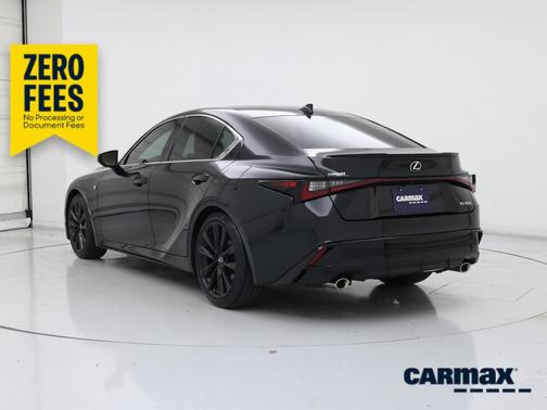 Black 2022 Lexus IS 350 F-Sport