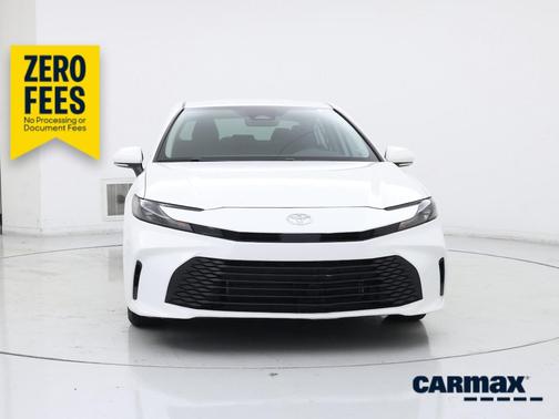 White 2025 Toyota Camry LE