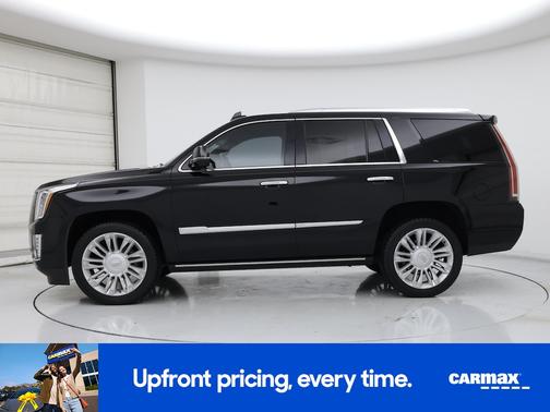 Black 2018 Cadillac Escalade Platinum