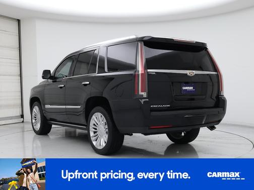 Black 2018 Cadillac Escalade Platinum