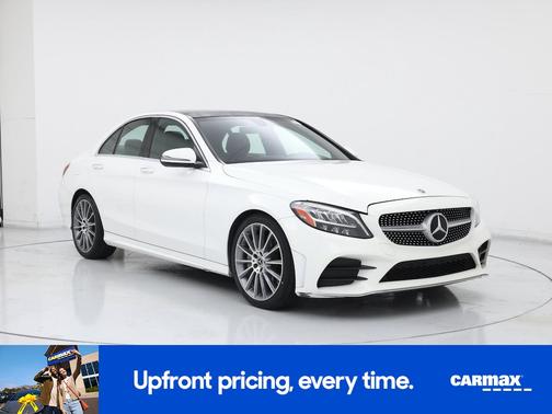 White 2019 Mercedes-Benz C-Class