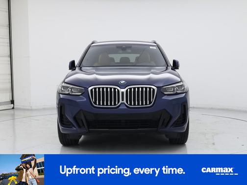 Blue 2022 BMW X3 sDrive30i