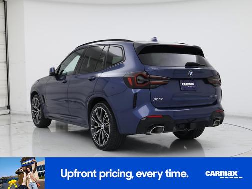 Blue 2022 BMW X3 sDrive30i