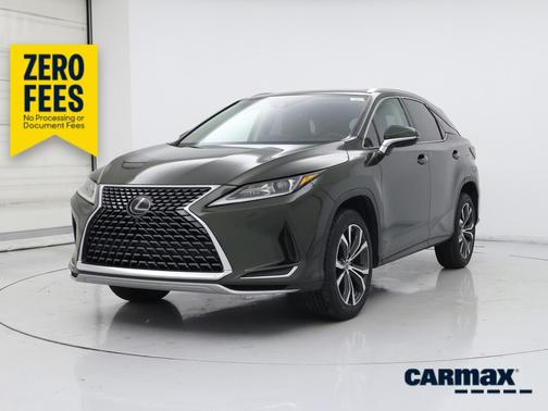 Green 2021 Lexus RX 350