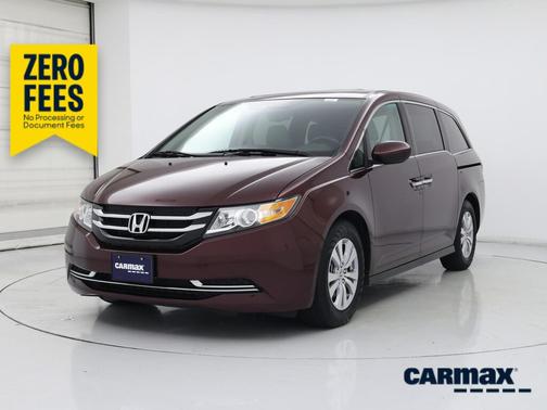 Burgundy 2015 Honda Odyssey EX-L