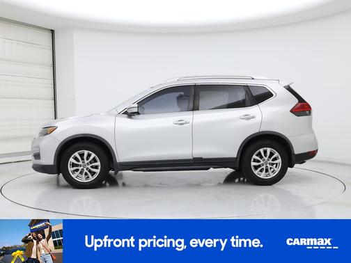 Silver 2017 Nissan Rogue SV