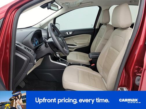 Red 2019 Ford EcoSport Titanium