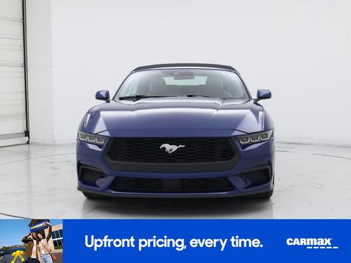 Blue 2024 Ford Mustang Ecoboost