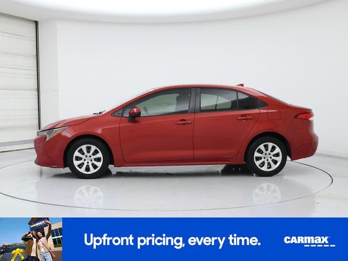 Red 2020 Toyota Corolla LE