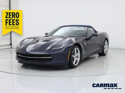 Blue 2015 Chevrolet Corvette Stingray