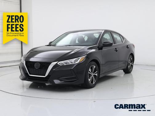 Black 2021 Nissan Sentra SV