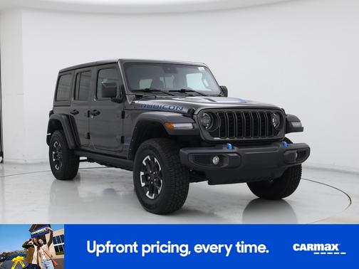 Gray 2024 Jeep Wrangler 4xe Rubicon