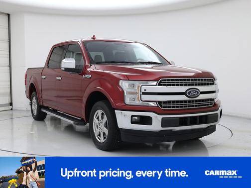 Red 2018 Ford F-150 Lariat
