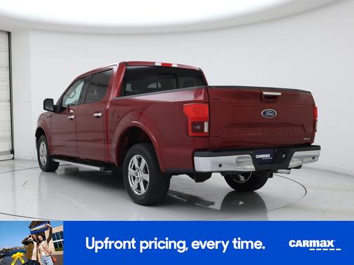 Red 2018 Ford F-150 Lariat