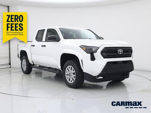 White 2025 Toyota Tacoma SR