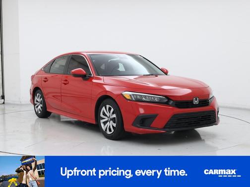 Red 2023 Honda Civic LX