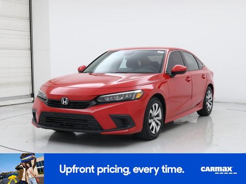 Red 2023 Honda Civic LX