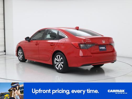 Red 2023 Honda Civic LX