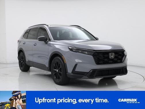 Gray 2025 Honda CR-V Hybrid Sport-L