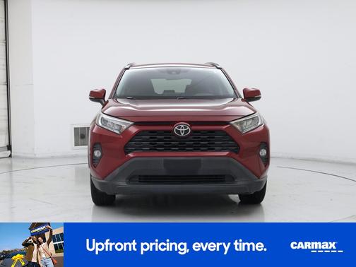 Red 2019 Toyota RAV4 XLE