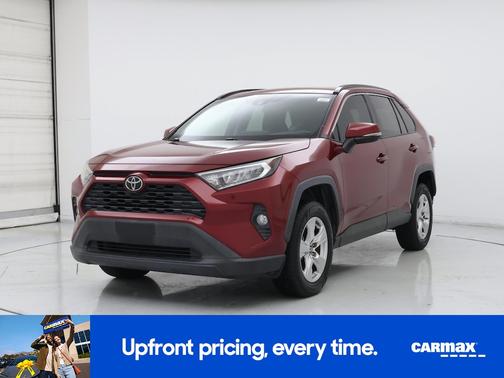 Red 2019 Toyota RAV4 XLE