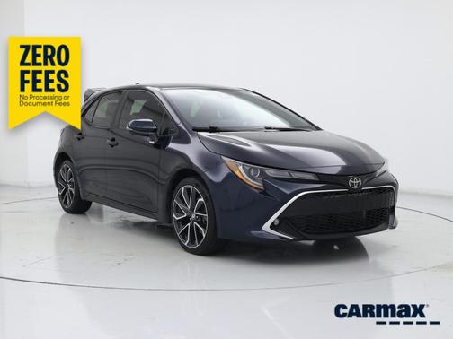 Blue 2022 Toyota Corolla Hatchback XSE