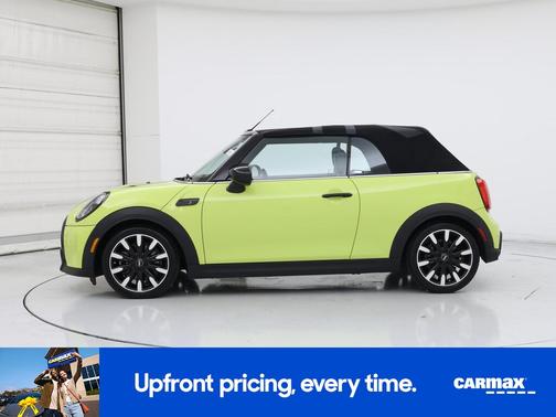 Yellow 2023 MINI Convertible S