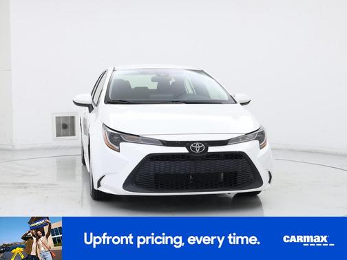 White 2022 Toyota Corolla LE
