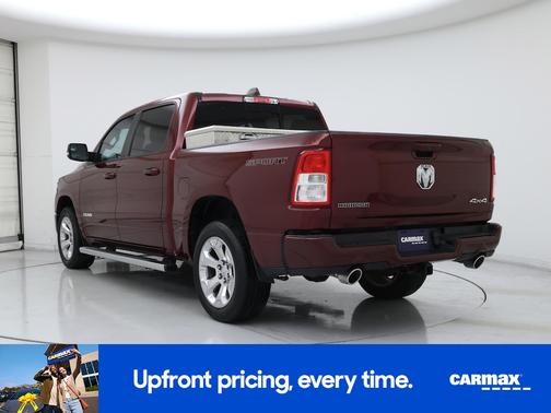 Red 2022 RAM 1500 Bighorn