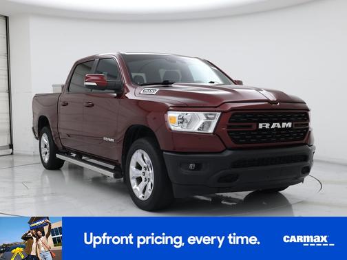 Red 2022 RAM 1500 Bighorn