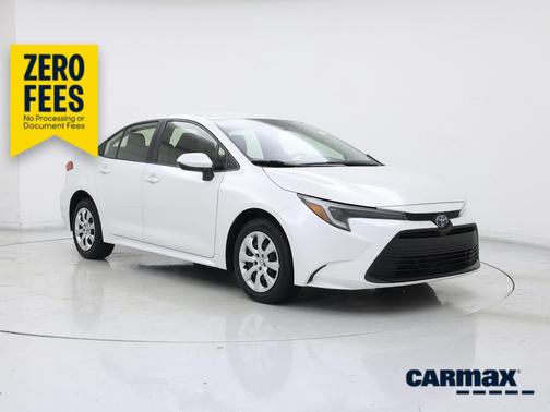 White 2024 Toyota Corolla Hybrid LE