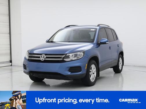 Blue 2017 Volkswagen Tiguan S