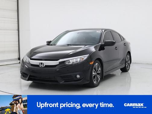 Black 2018 Honda Civic EX-T