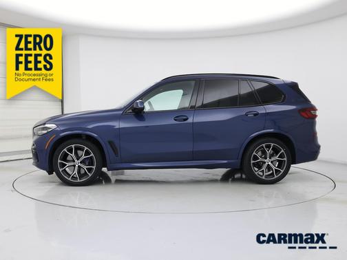 Blue 2021 BMW X5 xDrive40i