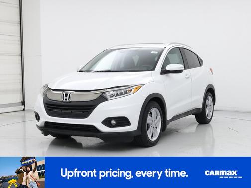 White 2019 Honda HR-V EX
