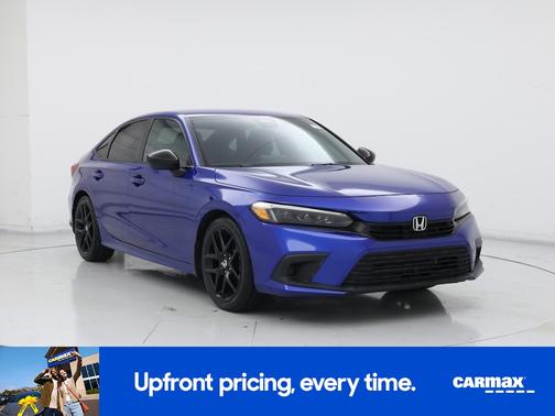 Blue 2024 Honda Civic Sport