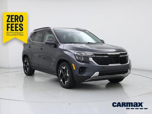 Gray 2024 Kia Seltos EX