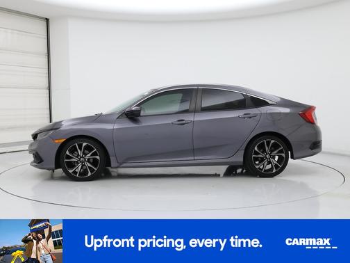 Gray 2021 Honda Civic Sport