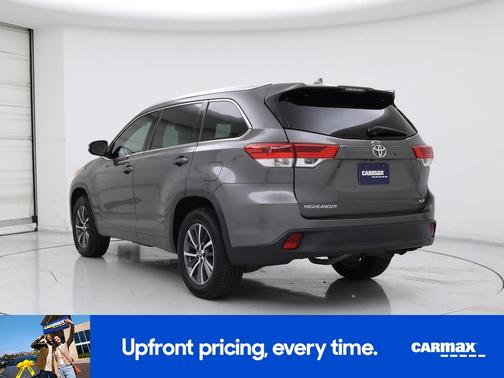 Gray 2017 Toyota Highlander XLE