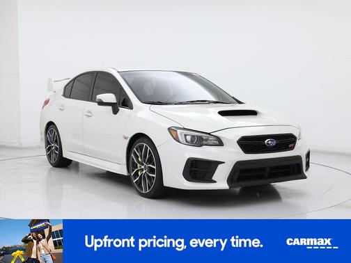 White 2020 Subaru WRX STI