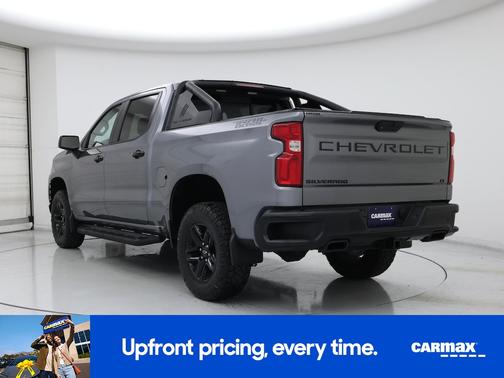 Silver 2021 Chevrolet Silverado 1500 LT Trail Boss