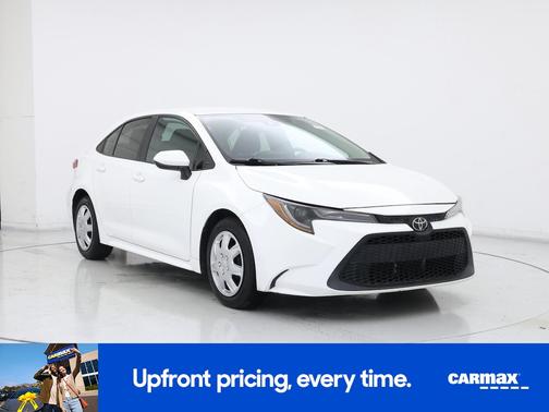 White 2021 Toyota Corolla LE
