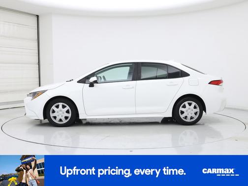 White 2021 Toyota Corolla LE